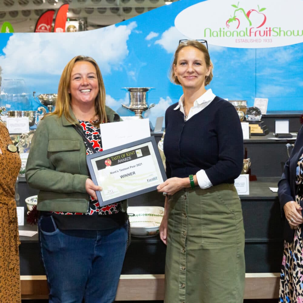 Kentsand the nations tastiest pear winners B Piper partnership