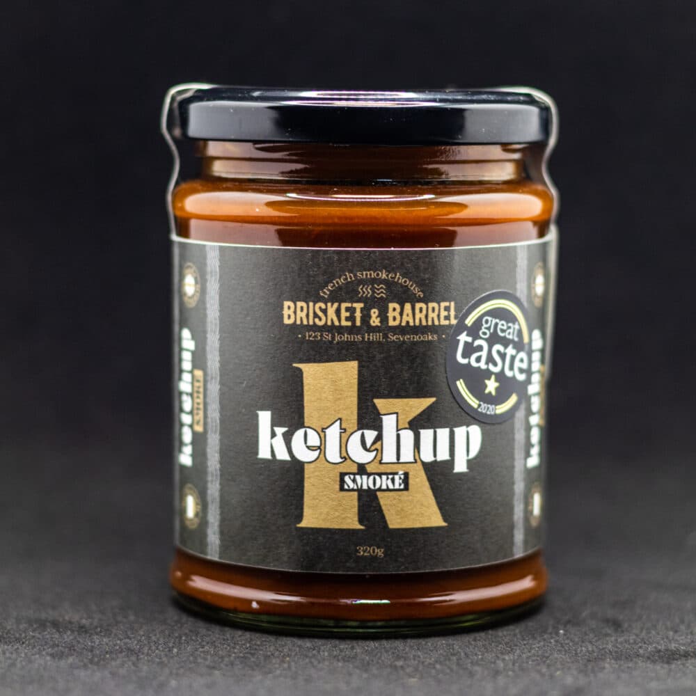 Smoky ketchup sauce AWARD WINNING brisket and barrel